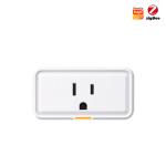 Zigbee Socket Tuya Smart Home US Wireless Plug With Power Monitor Remote Control