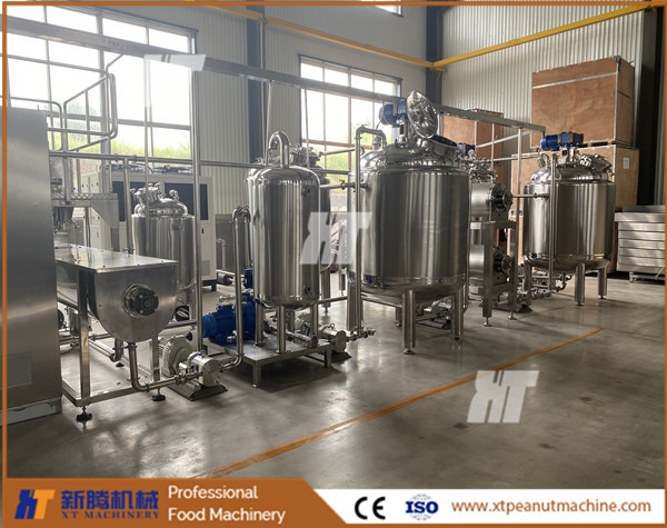 Professional Factory Supply Automatic Industrial Peanut Butter Making Machine /