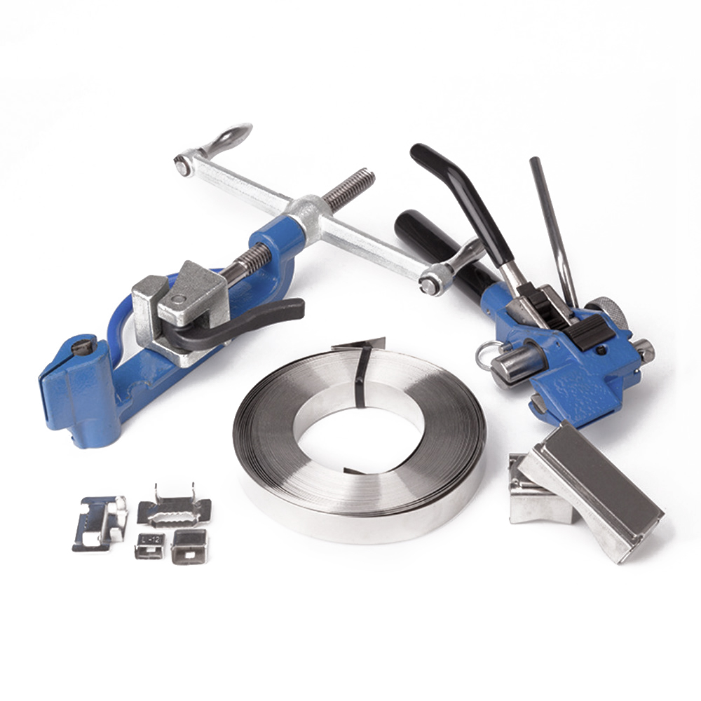 Spiral Stainless Steel Cable Ties Tools Anti Corrosion