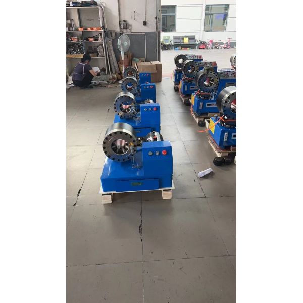 2 Inch 10 Dies 1-4 Layer Hose Hydraulic Crimping Machine / Hose Crimping Machine
