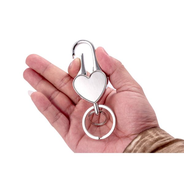 Customized Logo Zinc Alloy Keychain Holder