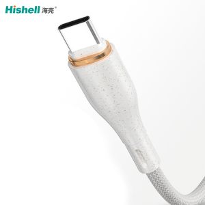 Nylon Braid PVC Mobile Phone Charging Cable Length 1M Anti Oxidation