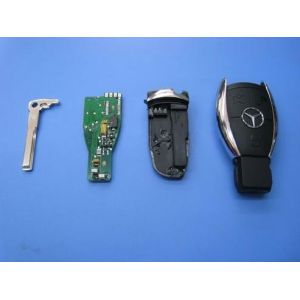 Mercedes benz Smart Car Key with TPX1, TPX2, 4D Duplicable Transponder Chip