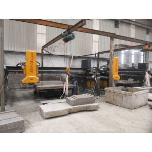 Cutting Speed High Speed Stone Slab Cutting Machine Infrared Bridge Cutting