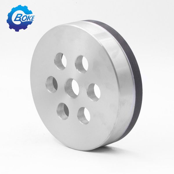 BOKE three band resin beveling glass grinding wheel abrasive polishing edging machine