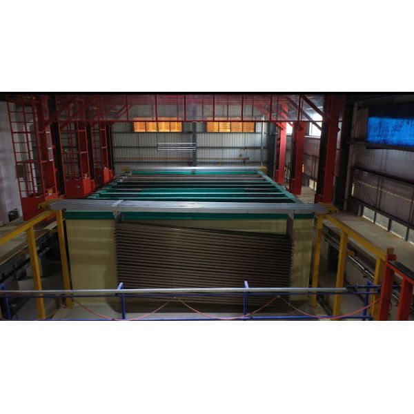 LPG Heating Upper Computer Control Full-automatic Anodizing Production Line Of
