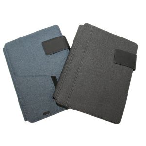 Nontoxic Waterproof Wireless Charging Notepad , Reusable Padfolio With Power Bank