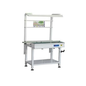 Width Adjustable SMT PCB Conveyor / Handling Equipment With Fluorescent Lamps