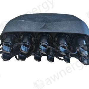 11 Core Pre-Terminated Fiber Optic Distribution Box With 1x9 Uneven PLC Splitter