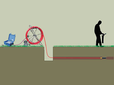 Traceable Duct Rodder with Copper or Steel Wire for High-Conductivity and Flexible Cable Installation