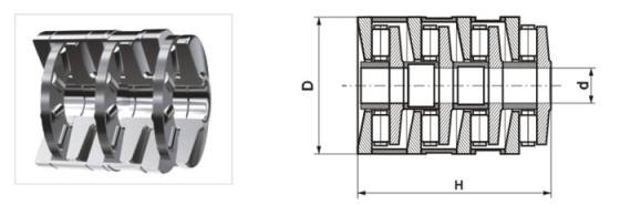 TAB-220420-201 Multi-Stage cylindrical roller thrust bearings