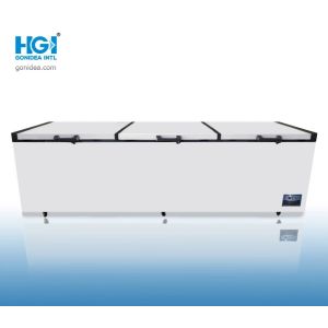 Wholesale Mechanical Temperature Control Deep Freezer in Black Exterior Color for Professional Freezing Solutions from china suppliers