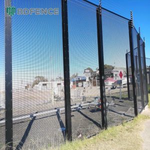Galvanized 358 Security Anticlimb Fencing Heat Treated