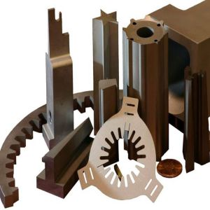 ISO9001 CNC Wire EDM Parts Customized 304 Stainless Steel Wire Cutting Drilling