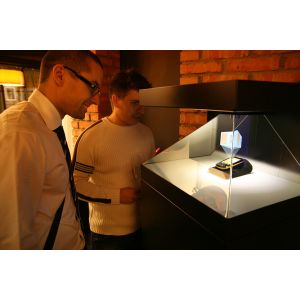 Professional Hologram Pyramid Hologram Showcase 3D Holographic Projector