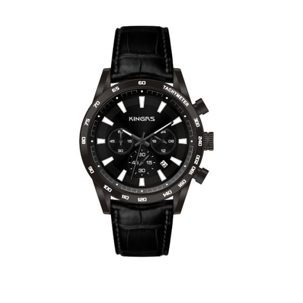 Men Multifunction Stainless Steel Watches OEM Small Dial CD pattern