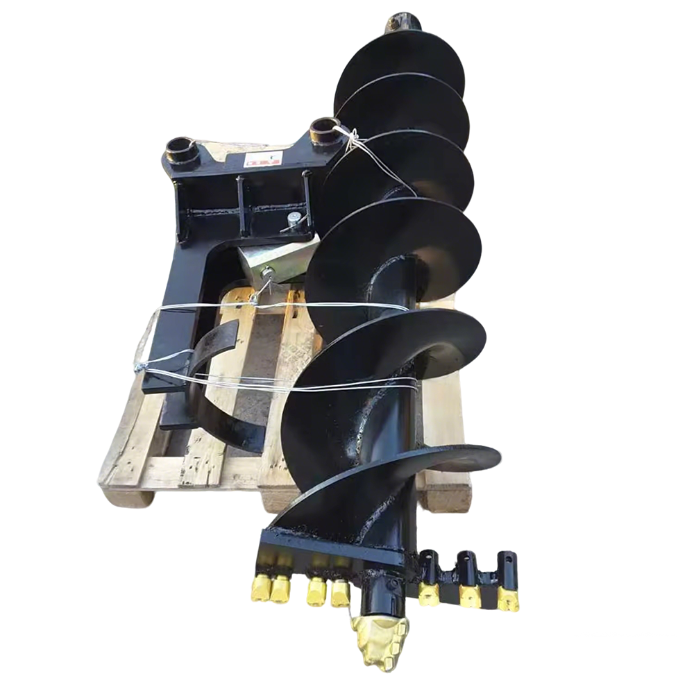 Custom Drilling Machine Auger Bits Drill Attachments for Compact Excavators Hydraulic Drill Bits Hydraulic Drill Drives Excavator , Tractor , Jack ,