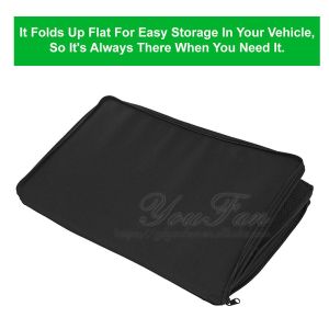 Insulated Car Console Organizer Trunk Cooler Box