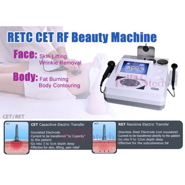 448KHz Face Lifting Body Slimming Microneedle RF Machine