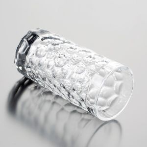 Crystal Highball Glass Drinking Cups 320ml Pressed Tumblers 11.2Oz Lead Free