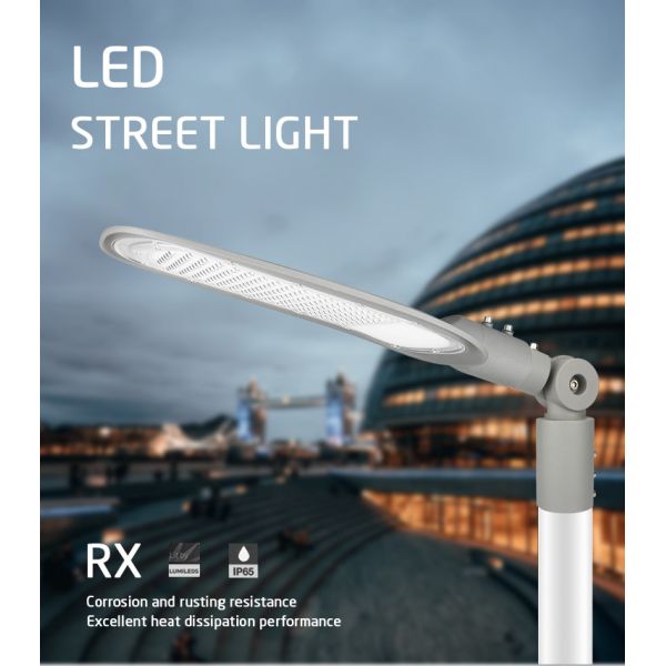 IP66 Outdoor LED Street Lights Top Post Solid Cable Commercial Smart Control System For Park Shop