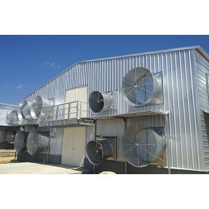 Fabrication Chicken Coop Steel Frame With Customized Dimension