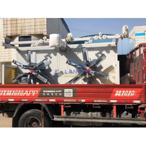 Double Station Large Diameter PE Irrigation Pipe Coiler