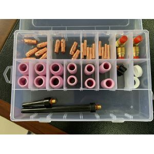 Customized TIG Welding Torch Consumables Kit for PTA DB SR WP 17 18 26 13N 53N