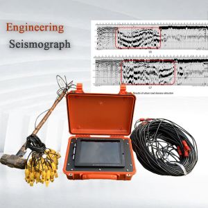 Seismic Survey Engineering Seismograph Sheared Wave Velocity Test Surface Wave