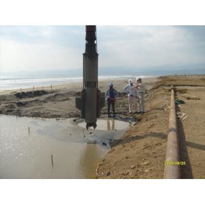 ZCQ100 Top feed vibroflot with 100w electrical motor used for stone column