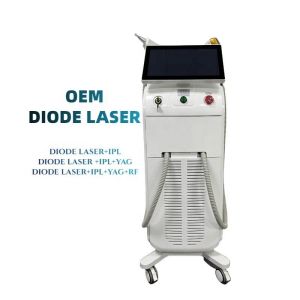 Titanium 2 In1 Multi Functional Laser Beauty Machine Adjustable Cooling System