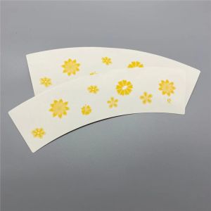 China Food Grade Paper Cup Fan Eco Friendly Disposable Biodegradable For Beverage on sale