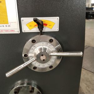 E21S Controller Hydraulic Shearing Machine Manual Blade Gap Adjustment