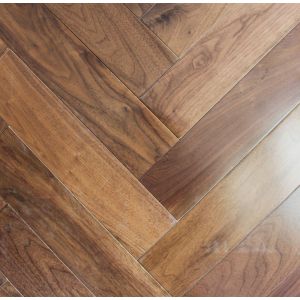Wholesale American Walnut Herringbone Engineered Wood Flooring 450 x 90 x 18MM with 25 Years Residential Warranty and Janka Hardness 1010 psi from china suppliers