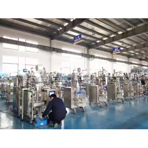 Vertical Plastic Liquid Packaging Machine Sauce Packing Machine Easy Operation