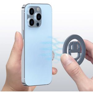 56.5*4MM Custom Ring Holder New Creative Zinc Alloy Ultra-Thin Magnetic Mobile