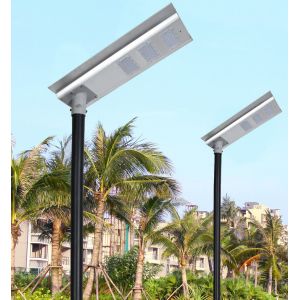 140LM/W Efficiency LED Solar Street Light with Monocrystalline Silicon Cell and