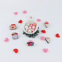 BPA Free Baby Chew Beads , Food Grade Silicone Focal Beads For Pens