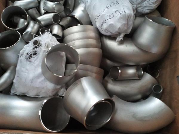 Quality Concentric Pipe Reducer Stainless Steel Pipe Fitting , WPB SS Fittings for sale