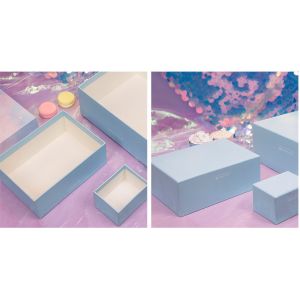 Recyclable Matt Lamination Handmade Paper Gift Box