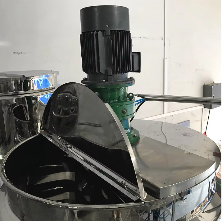 Dishwashing Shampoo Liquid Homogenizing Mixer 1000L With Electrical Heater