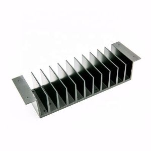 Precision Heat Sink Aluminium Extrusion Customized Electronic Heat Sink