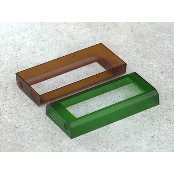 OEM / ODM : Hot Runner injection molding & Transparent Smart Doorbell Cover No.23679-B