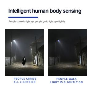 Solar Induction Wall Lamp 600w Solar Street Light With Remote Control / Sensor