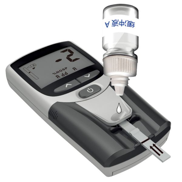 Quality Portable Hemoglobin Meter / Glycated Hemoglobin Test System Hba1C Analyzer for sale