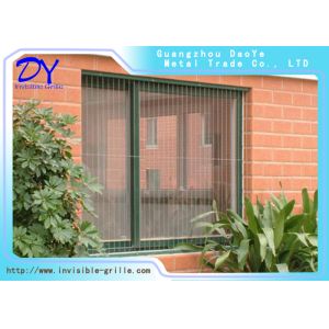 Openable Invisible Decorative Security Grilles Nylon Coating