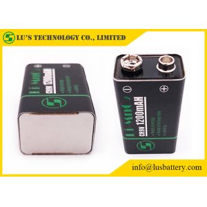 CR9V Manganese Dioxide Limno2 Lithium Battery 1200mAh 9.0V