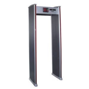 40 People/min Pass Rate Archway Metal Detector With 6 Detection Zone