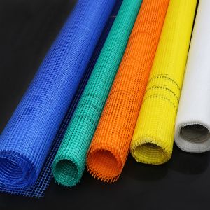 Different colors and fire - resistant sticky and soft fiberglass mesh used for