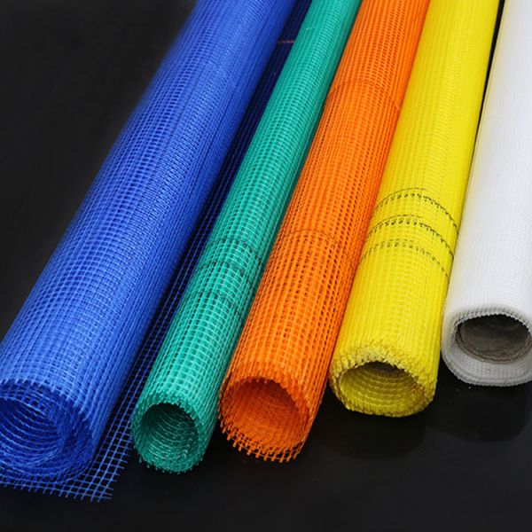 Different colors and fire - resistant sticky and soft fiberglass mesh used for